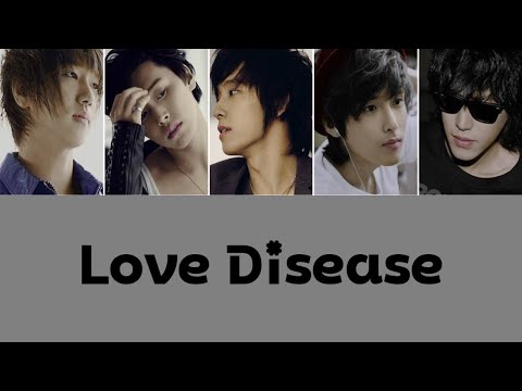 Super Junior-K.R.Y '사랑이 죽는 병 (Love Disease)' (feat. Sungmin & Donghae) Color Coded Lyrics