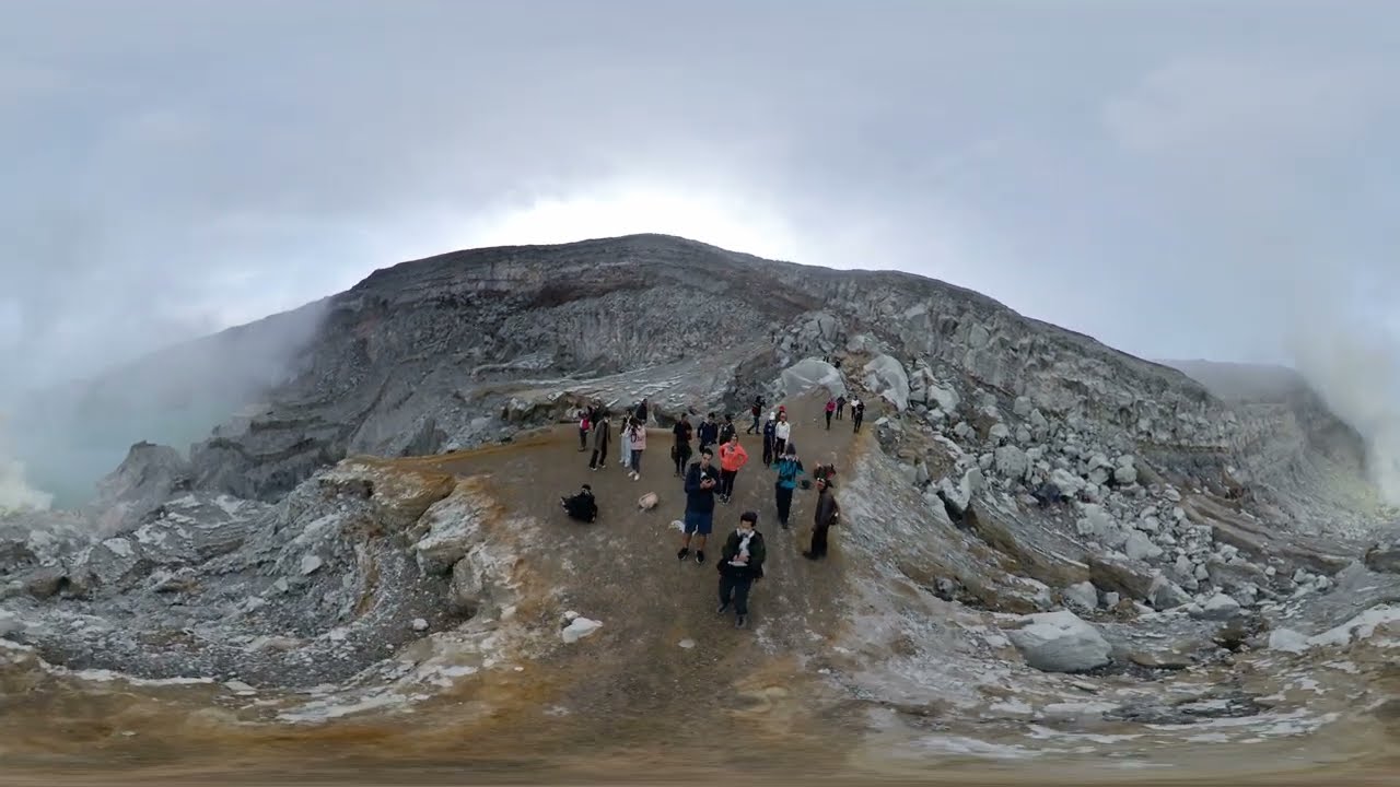 Kawah ijen , East Java, Indonesia 360VR Ep06 : Wheelwego360°