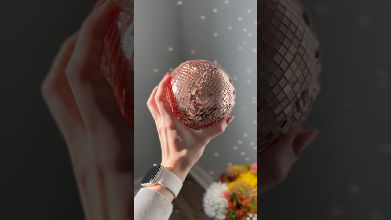 DIY disco ball 🪩 #craft #shorts