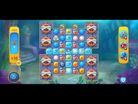 Fishdom 🐠🐠🐠 Level - 11011(HARD), 💣 11012,  💣11013, 💣11014(Special Challenge),  💣 11015 🏆🏆🏆 🏅