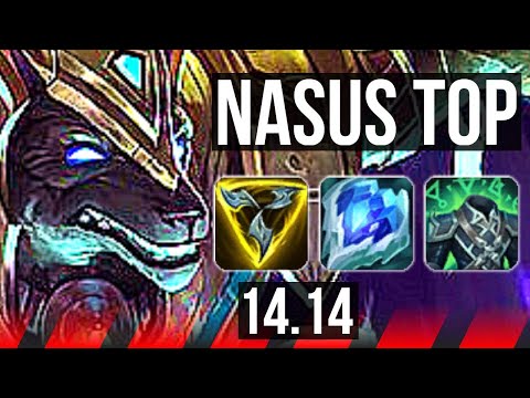 NASUS vs CHO'GATH (TOP) | 8/0/6, 900+ games, Legendary | EUW Master | 14.14
