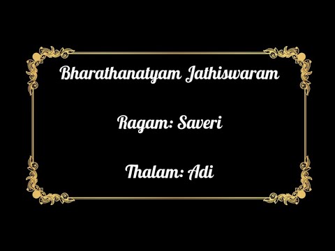 Bharathanatyam Jathiswaram by Disciples of Kalamandalam Rejitha.G.Vijayan