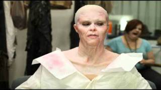 Silicone makeup application timelapse by Joel Echallier - SFX Studio Inc.