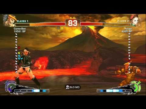 GamerBee [Adon] vs astapi [Cammy] SSF4 Japanese Online Ranked Matches - TRUE-HD