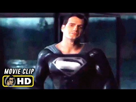 Zack Snyder's JUSTICE LEAGUE (2012) Clip - Black Superman Suit [HD]