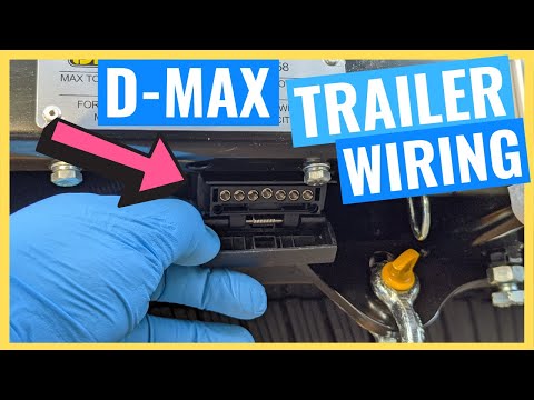 ISUZU D-MAX Trailer Wiring Loom Install - 2021 ISUZU DMAX X-TERRAIN Build Series #5