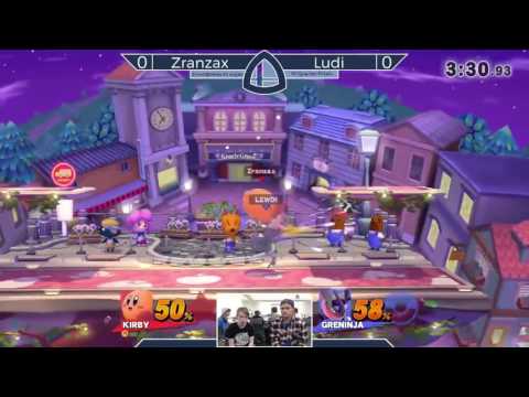 Sm4sh@Mines 40 - Zranzax (Kirby) Vs. Ludi (Greninja) - Winners Quarterfinals
