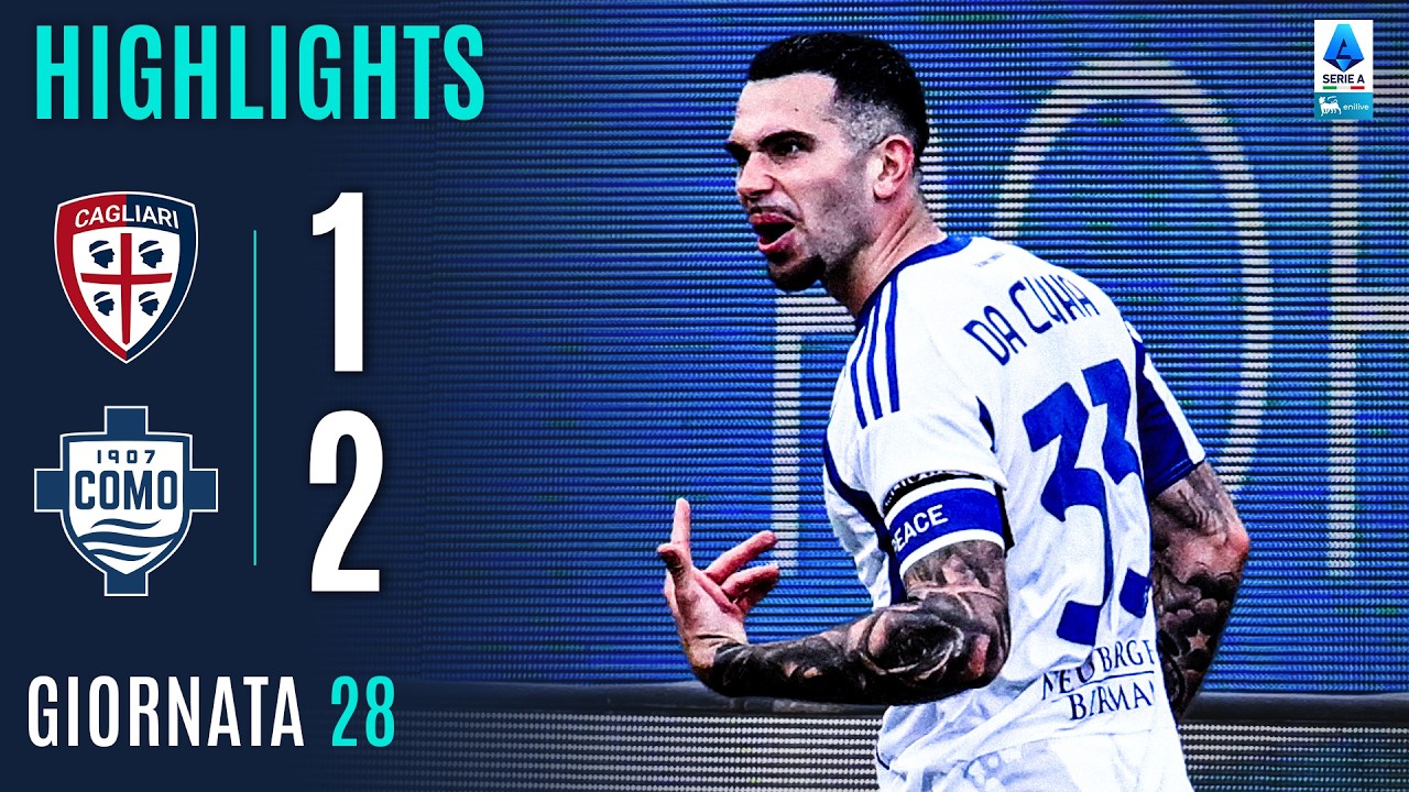 CAGLIARI-COMO 1-2 | HIGHLIGHTS | Da Cunha Regala La Vittoria Ai Lariani | SERIE A ENILIVE 2025/26