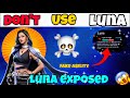 Luna Character EXPOSED Luna Character S Skill SECRET In Free Fire