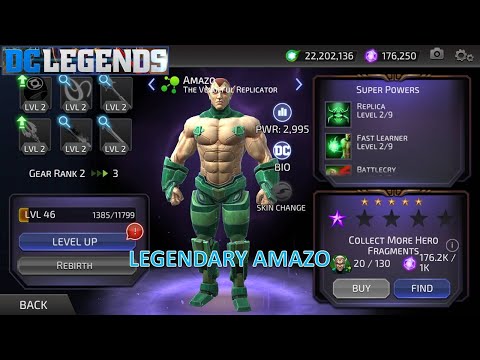 [*/\*] DC Legends: Fight Superheroes - Legendary AMAZO