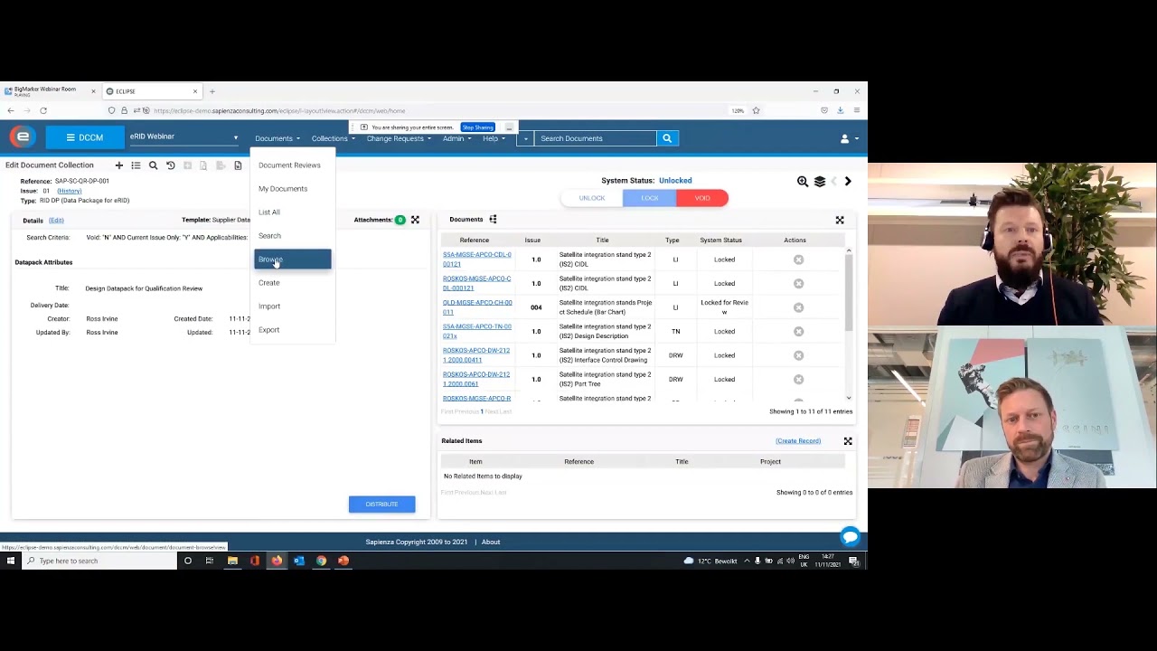 How to manage your formal space project reviews in ECLIPSE Software Suite