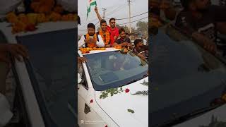 #shahbaz ahmed road show in nuh mewat