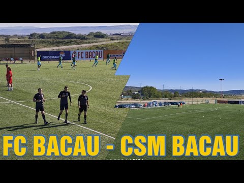 #821 #Fotbal - Liga 3: FC Bacau - CSM Bacau 0-3! Aftanache a fost ONE MAN SHOW! #BacauNewDerby