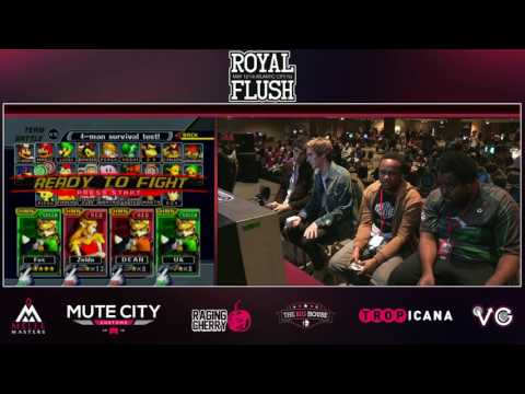 Royal Flush SSBM Doubles - EGTV | Crush & Slox Vs. Professor Pro & ER | Ryan Ford - Smash Melee