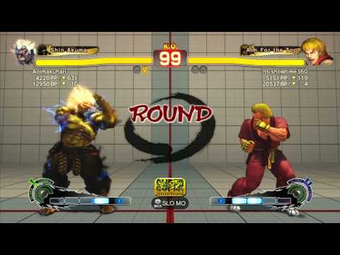 SSF4 AE 2012: Aoimakuhari (Oni) vs 1P (Ken) - Xbox Live Ranked Match