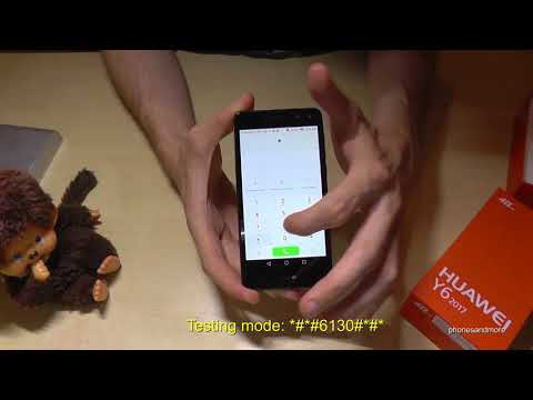 Huawei Y6 (2017): Some Secret Codes (Hidden Test Features)
