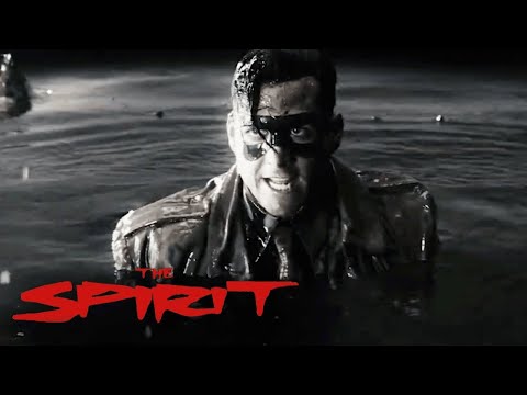 The Spirit Fights Octopus In Muddy Waters - Clip | The Spirit