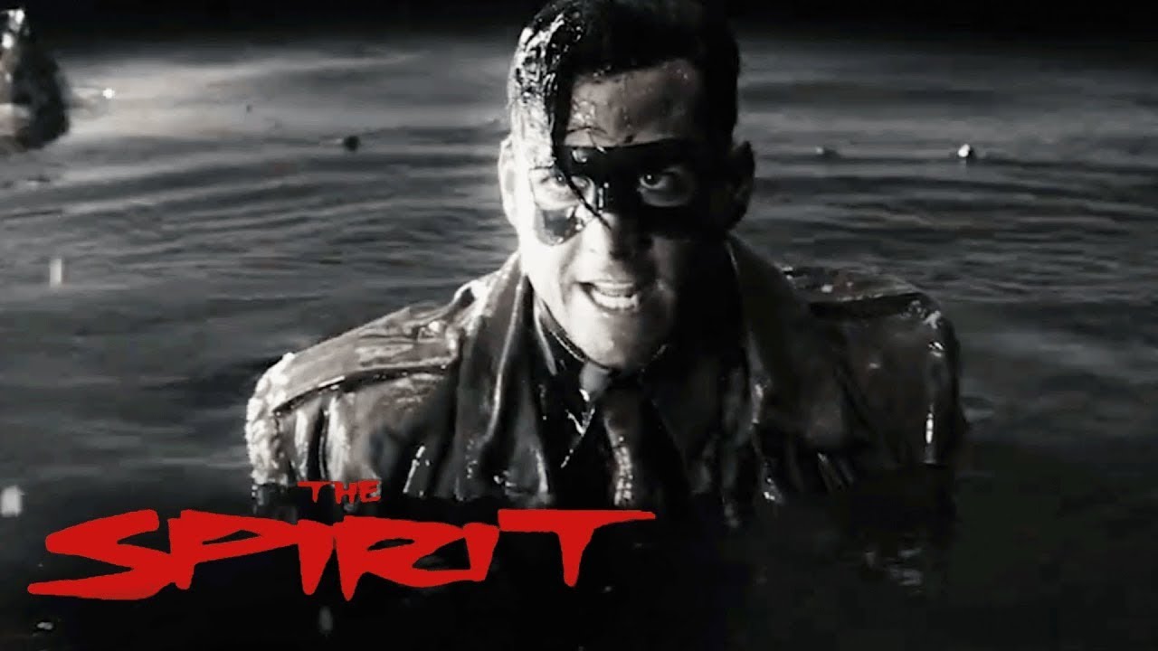 The Spirit Fights Octopus In Muddy Waters - Clip | The Spirit