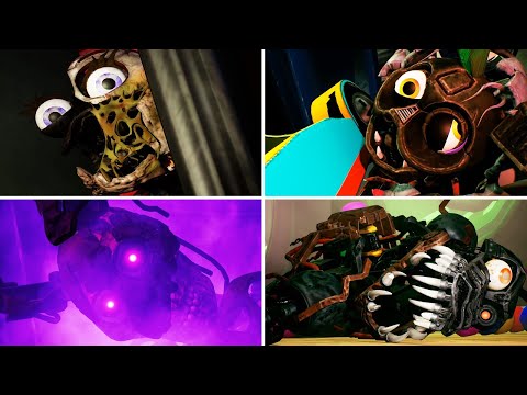 FNAF Security Breach - All Ruin Accurate Animatronics Bosses