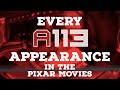 EVERY A113 Appearance in Pixar Movies EVER