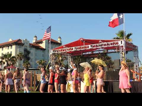2018 Galveston Island Beach Revue Bathing Beauties
