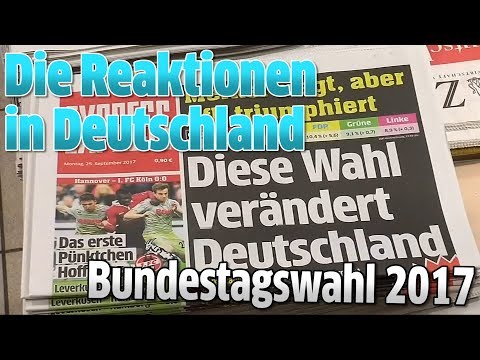 Bundestagswahl 2017: So reagieren die Bürger auf das Ergebnis