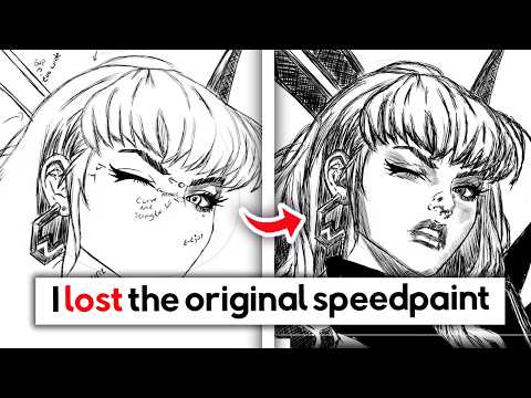 Fake Speedpaint Analysis — Full Breakdown & Transcript