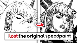 Fake Speedpaint Analysis — Full Breakdown & Transcript