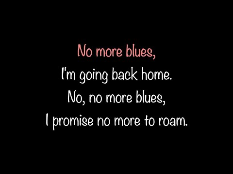 No More Blues/Chega de Saudade - Jazz Karaoke with Vocals at the beginning
