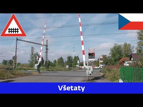Železniční přejezdy Všetaty - 27.9.2013