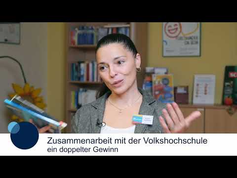 Katrin Hollube zur Vernetzung mit der Volkshochschule