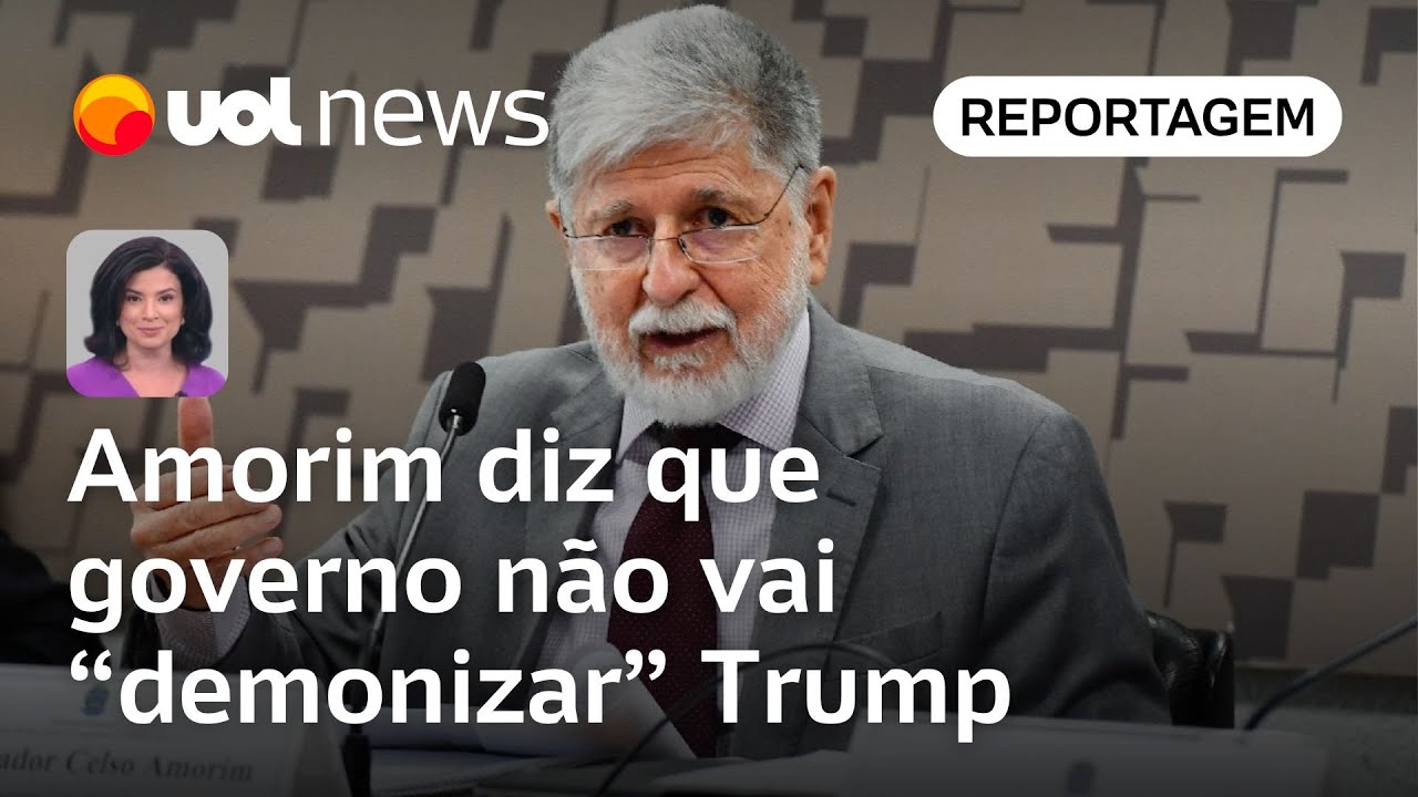 Amorim diz que governo Lula não vai 'demonizar' Trump e que pretende manter diálogo | Raquel Landim