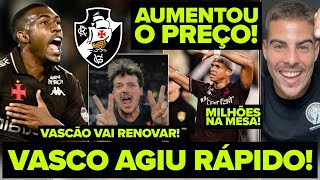 VASCO ÁGIU RÁPIDO APÓS VITÓRIA NO CLÁSSICO! RENOVAÇÃO DE RAYAN! NOVO CONTRATO DE FERNANDO DINIZ!