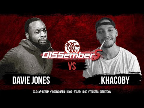 Davie Jones vs Khacoby // DISSember 5 Berlin // DLTLLY Rap Battles