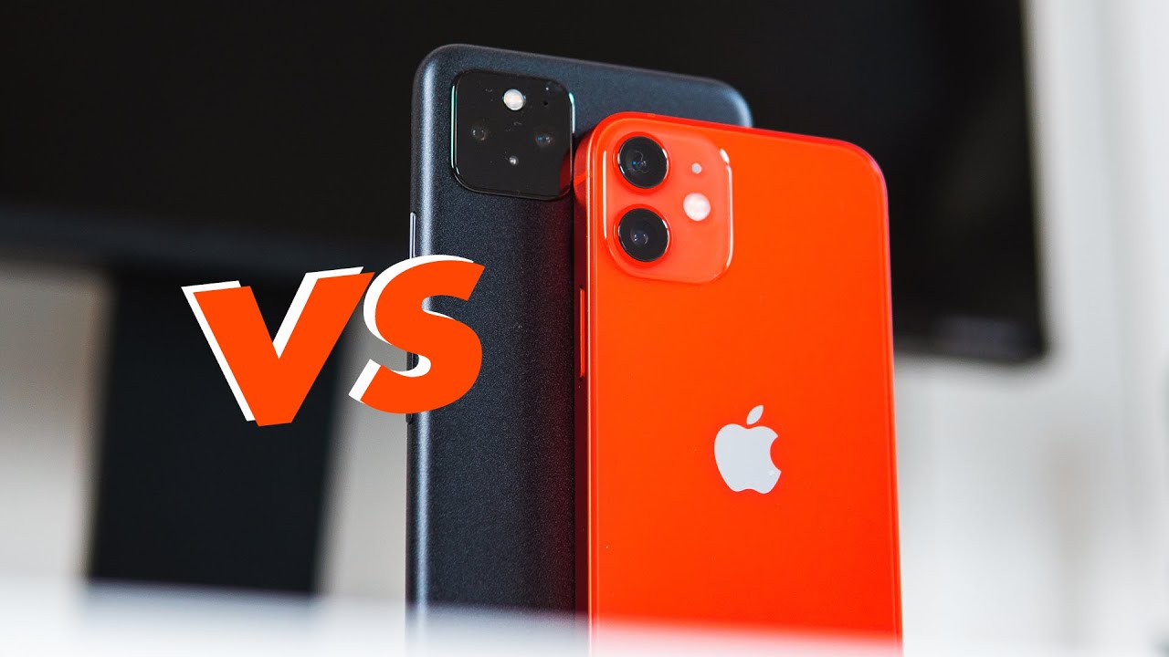 iPhone 12 Mini vs Pixel 5 - The COMPACT Phone battle! (w/ Camera Comparison)
