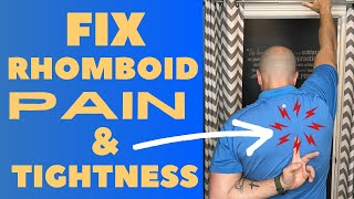 Rhomboid Pain Quick Fix | Dr. Matthew Posa Milton Ontario