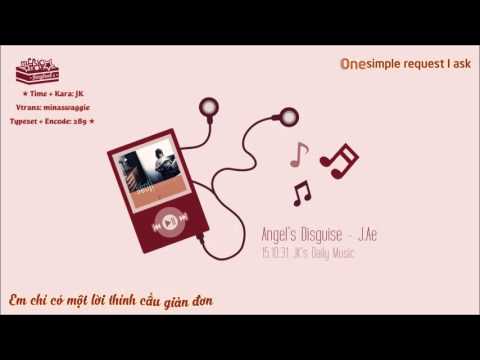[Vietsub+Kara] 151031 JK's Daily Music on Twitter - Angel's Disguise (J.ae)