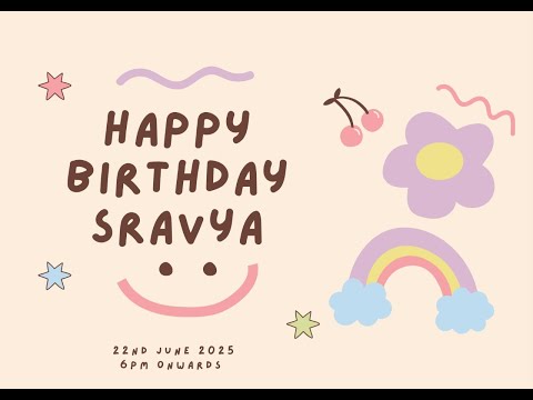 Sravya || 1st Birthday Celebrations ||