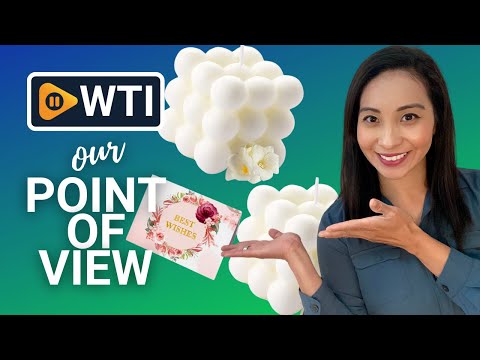 Scented bubble candle - WTI product video review