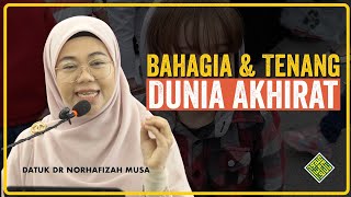 Download lagu Ceramah Terbaik Datuk Dr Ustazah Norhafizah Musa 2025. Bahagia dan TENANG - Dunia Akhirat mp3