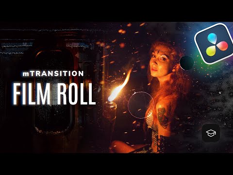 Create Film-Tape Transitions in DaVinci Resolve — mTransition Film Roll Tutorial — MotionVFX.