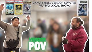 Best time I’ve ever had as a vendor | Kanto Card Show | Vendor POV