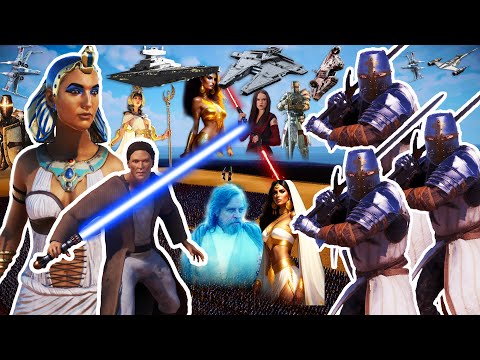 22 MILLION HEAVY KNIGHTS vs 100,000 JEDI KNIGHTS + 1,000 CLEOPATRA | UEBS 2