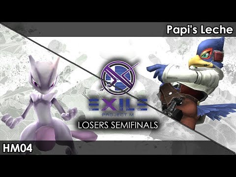 Project M: KoF | HM04 (Mewtwo) V IB4DUAL | Papi's Leche (Falco) - Exile 134 SSBPM