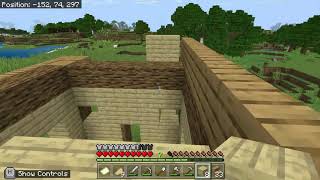 Minecraft Part 5, Finally Finishing My House, And Start Of A Farm.