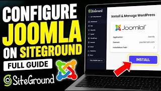 How to Configure Joomla on SiteGround - Full Guide