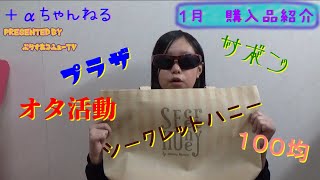 １月購入品紹介オタ活はじめました！