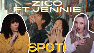 COUPLE REACTS TO ZICO (지코) ‘SPOT! (feat. JENNIE)’ Official MV