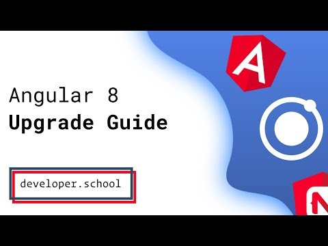 Angular 8 Upgrade Guide (Material, ViewChild/ContentChild, etc)
