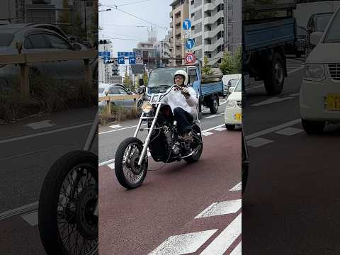 Japan Chopper Culture🇯🇵🏍️#chopper #bikeride